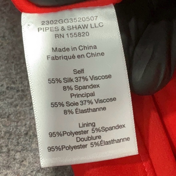 Veronica Beard “Fayla” Red Ruched Cutout Midi Dress ~ Sz 0 - Picture 8 of 8